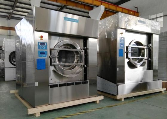 Capacité résistante de porte de machine à laver simple d'hôtel grande pour l'usine de blanchisserie